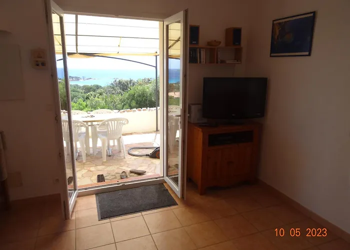 Independante 2/5 Personnes - Palombaggia Vue Magnifique Vecchio Будинок відпочинку