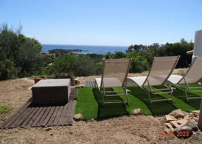 Будинок відпочинку Independante 2/5 Personnes - Palombaggia Vue Magnifique Vecchio